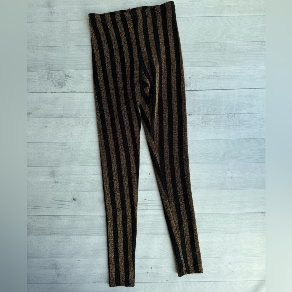 Fashion Nova Black & Gold 3-Piece Striped Set XS - Picture 3 of 9